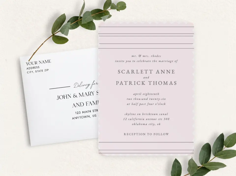 Front & Envelope