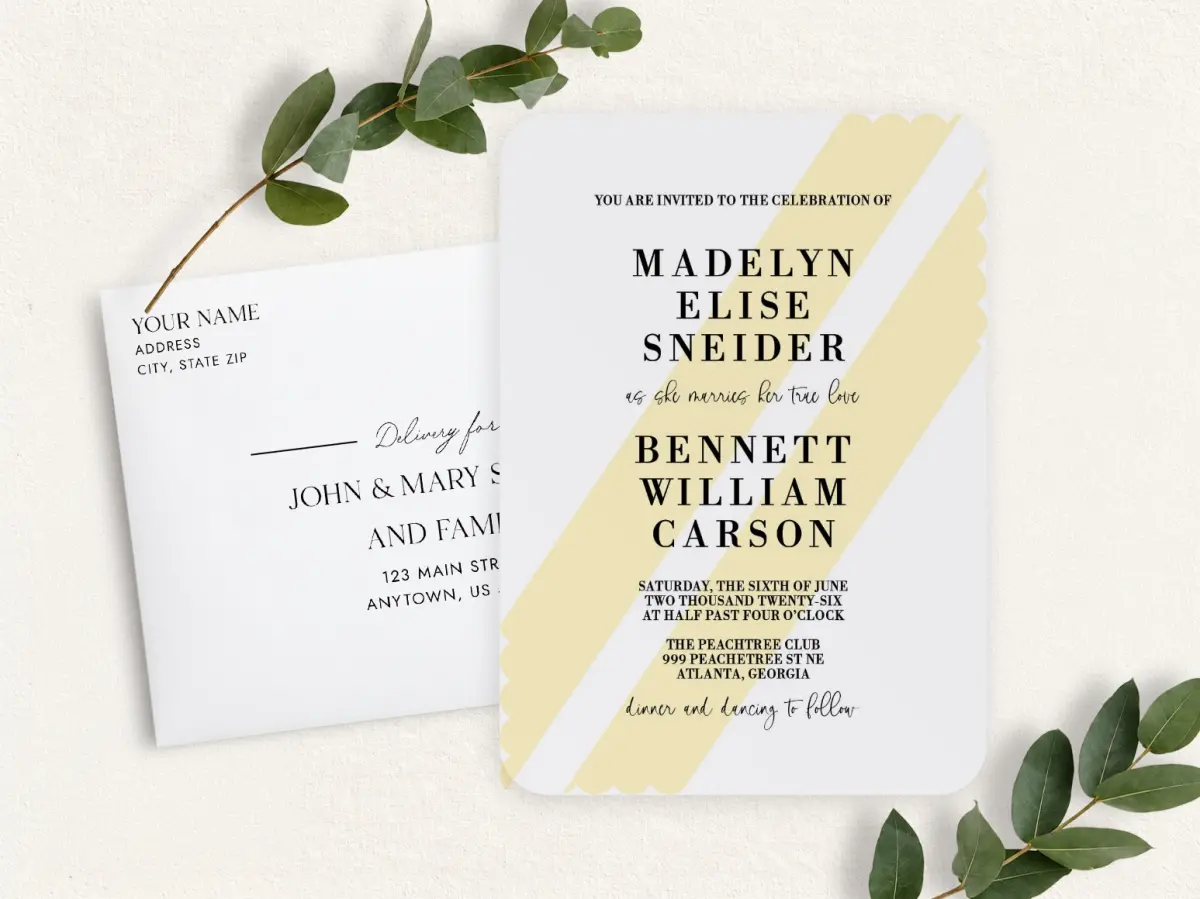 Front & Envelope