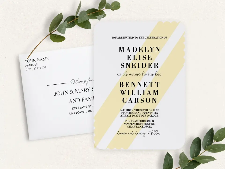 Front & Envelope