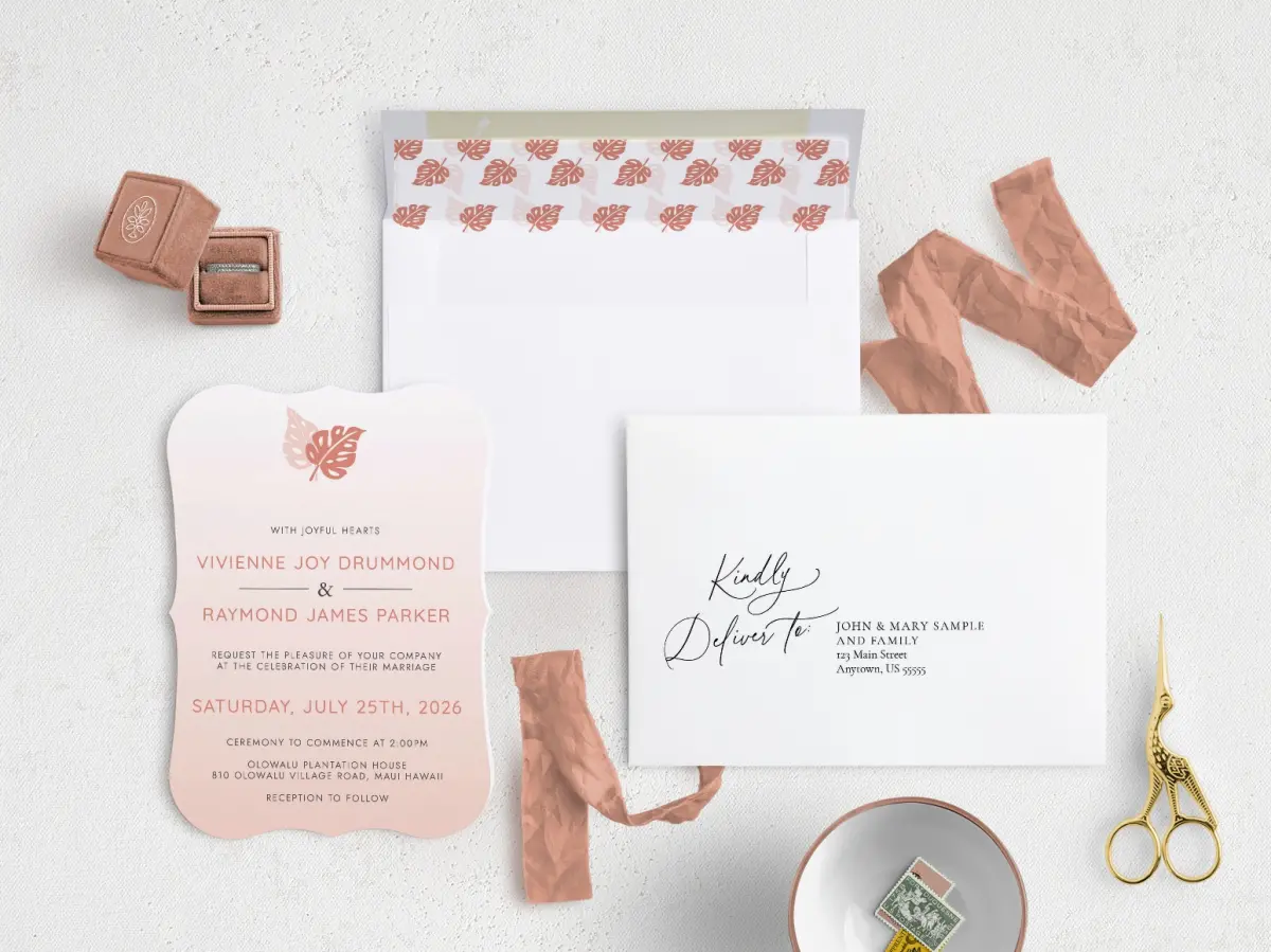Front with Envelope Liner