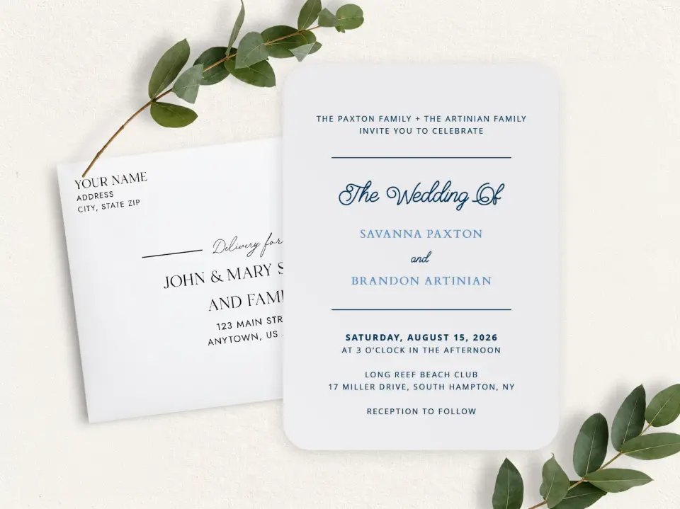 Front & Envelope