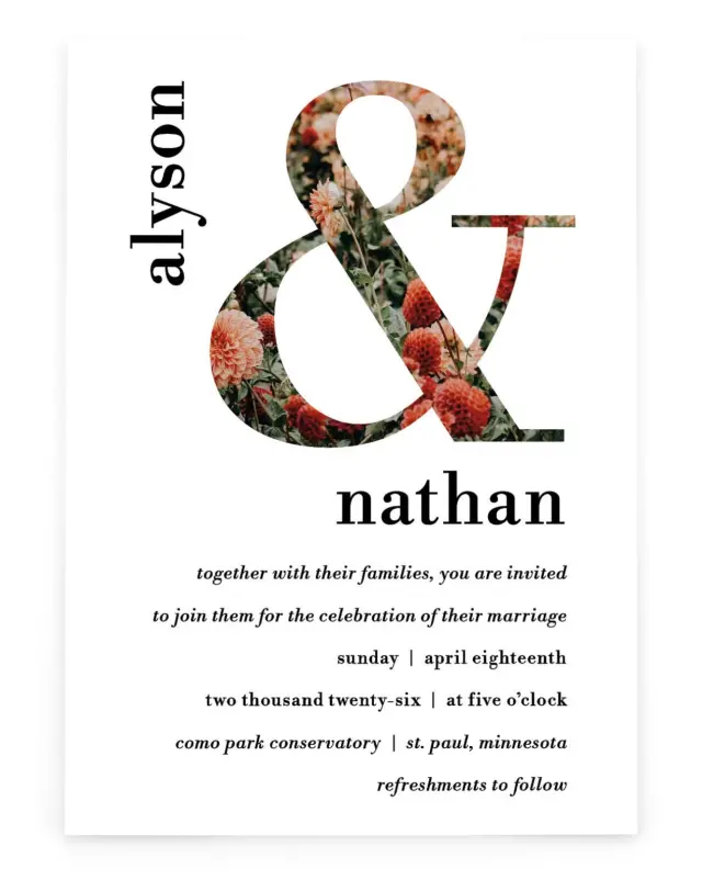 Dreamy Meadows : Rectangle Invitations