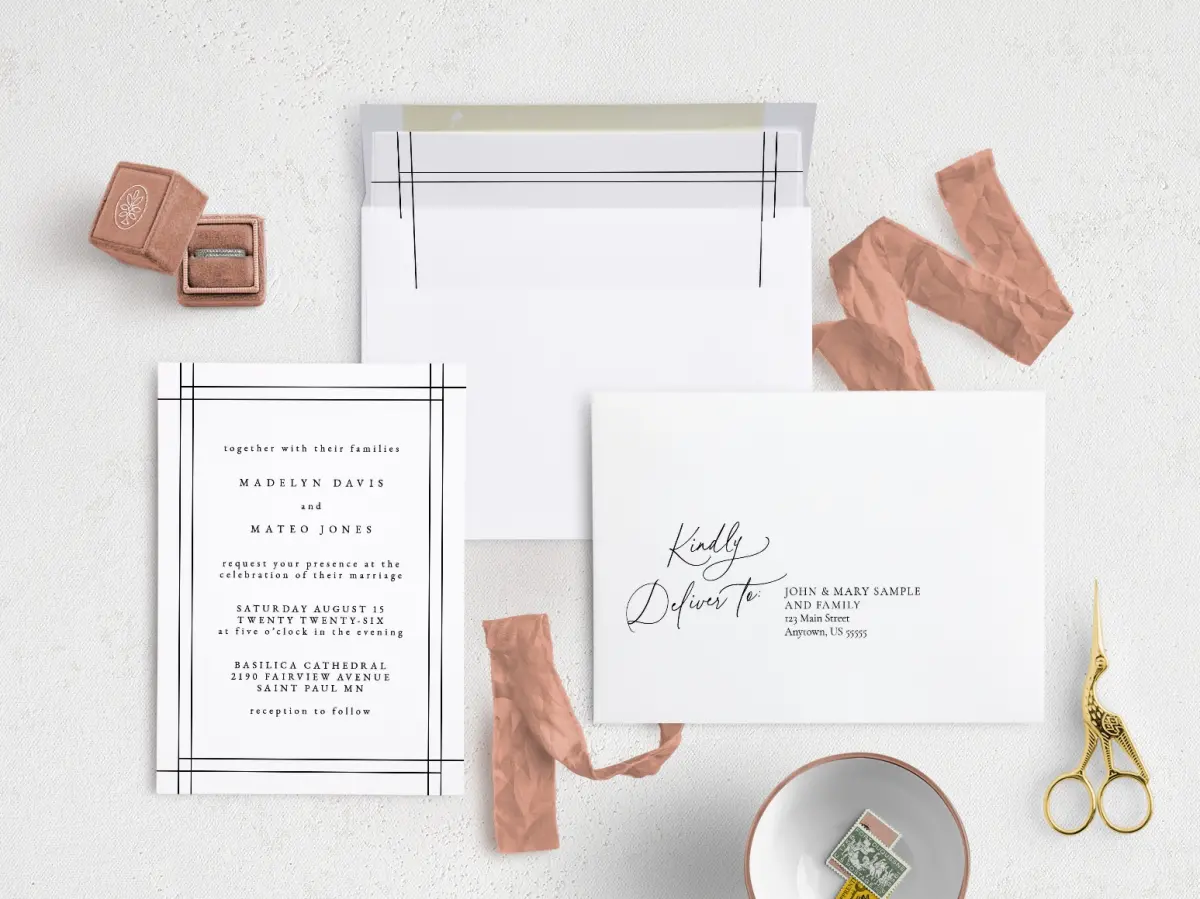 Front with Envelope Liner