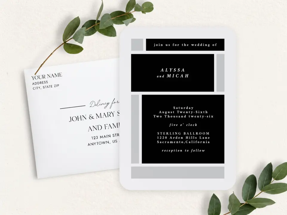Front & Envelope