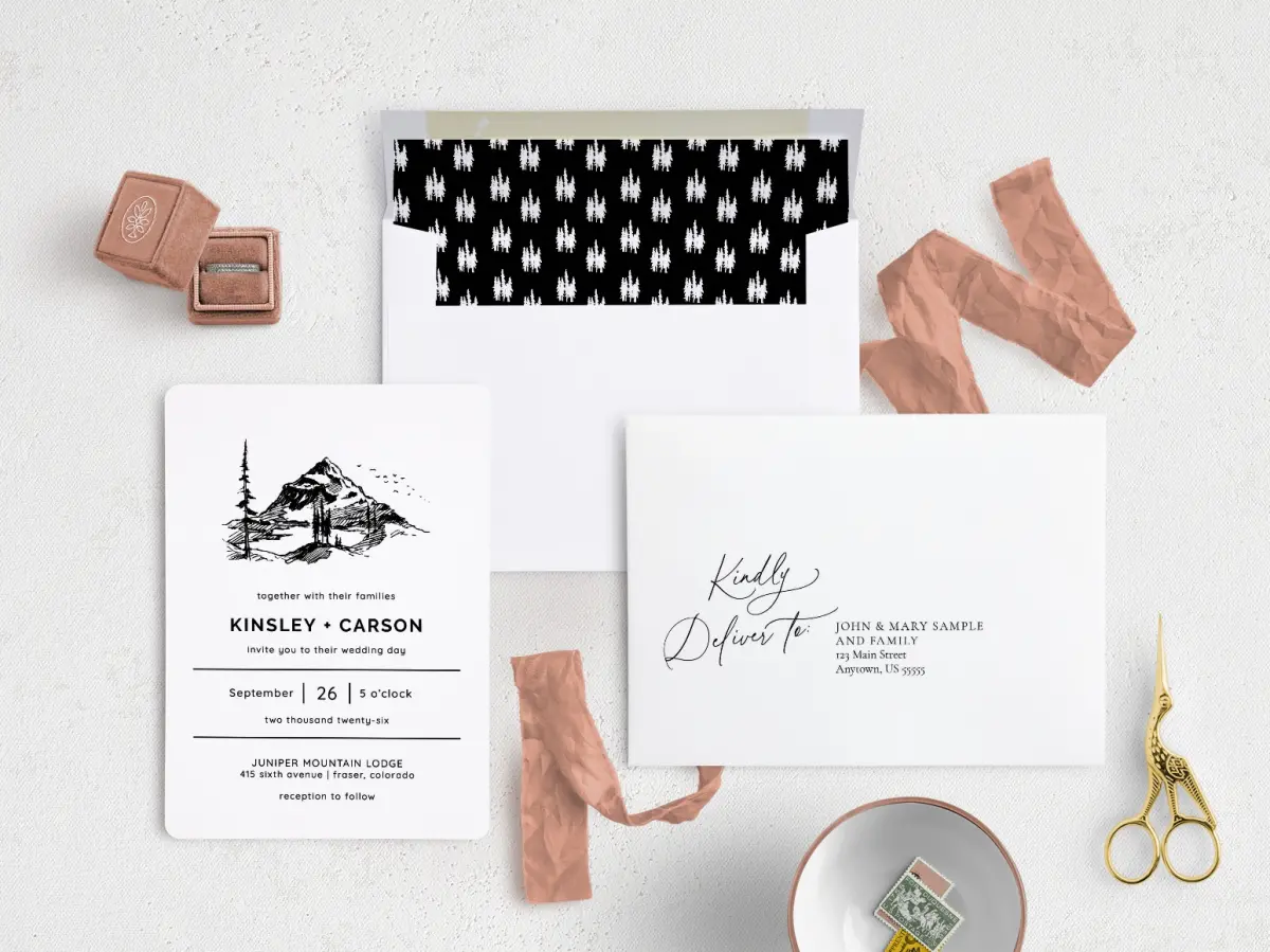 Front with Envelope Liner