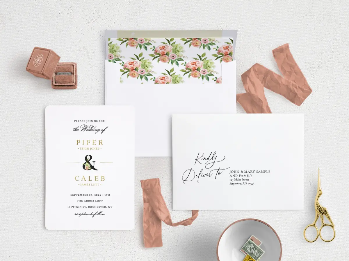 Front with Envelope Liner