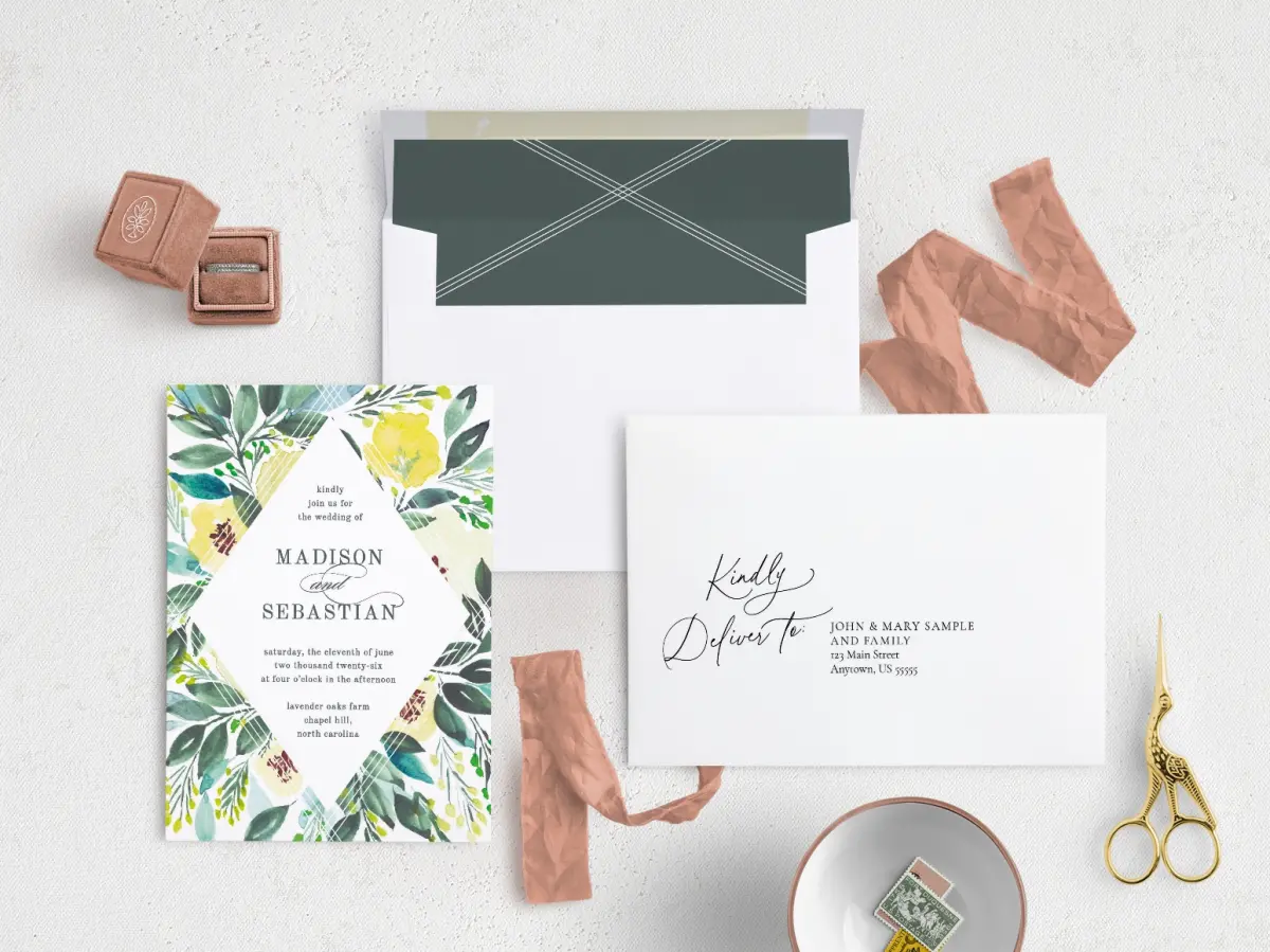 Front with Envelope Liner