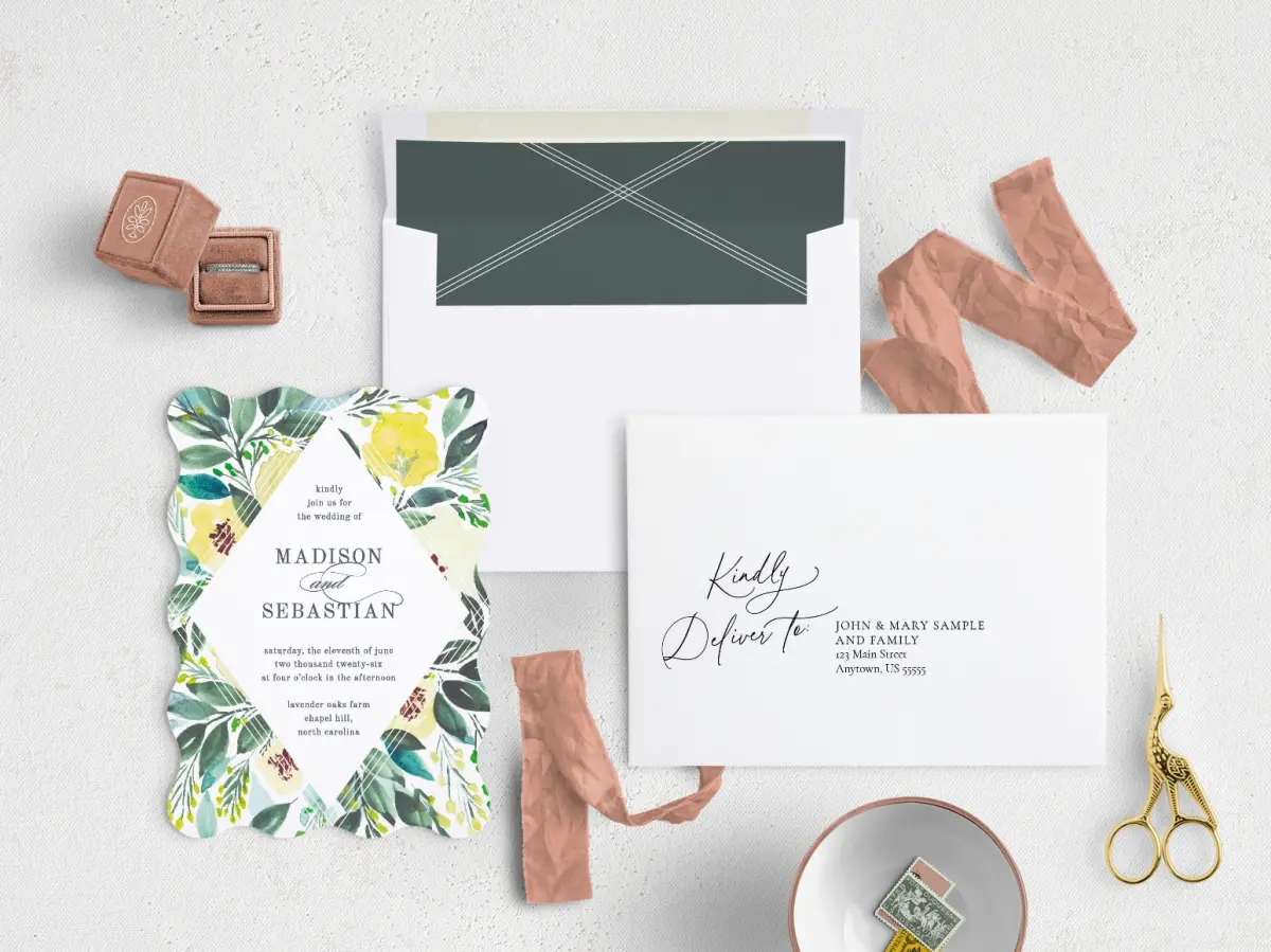 Front with Envelope Liner