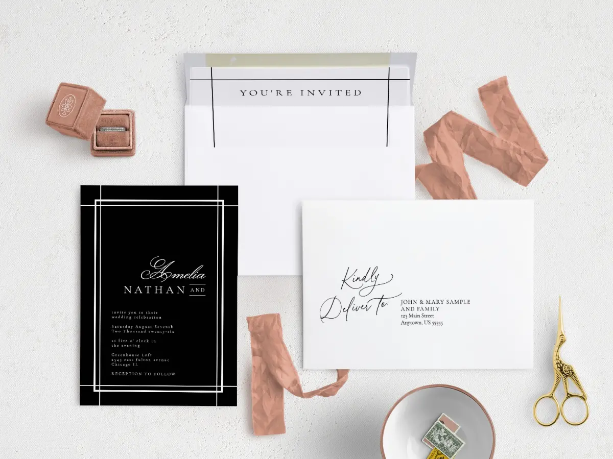 Front with Envelope Liner