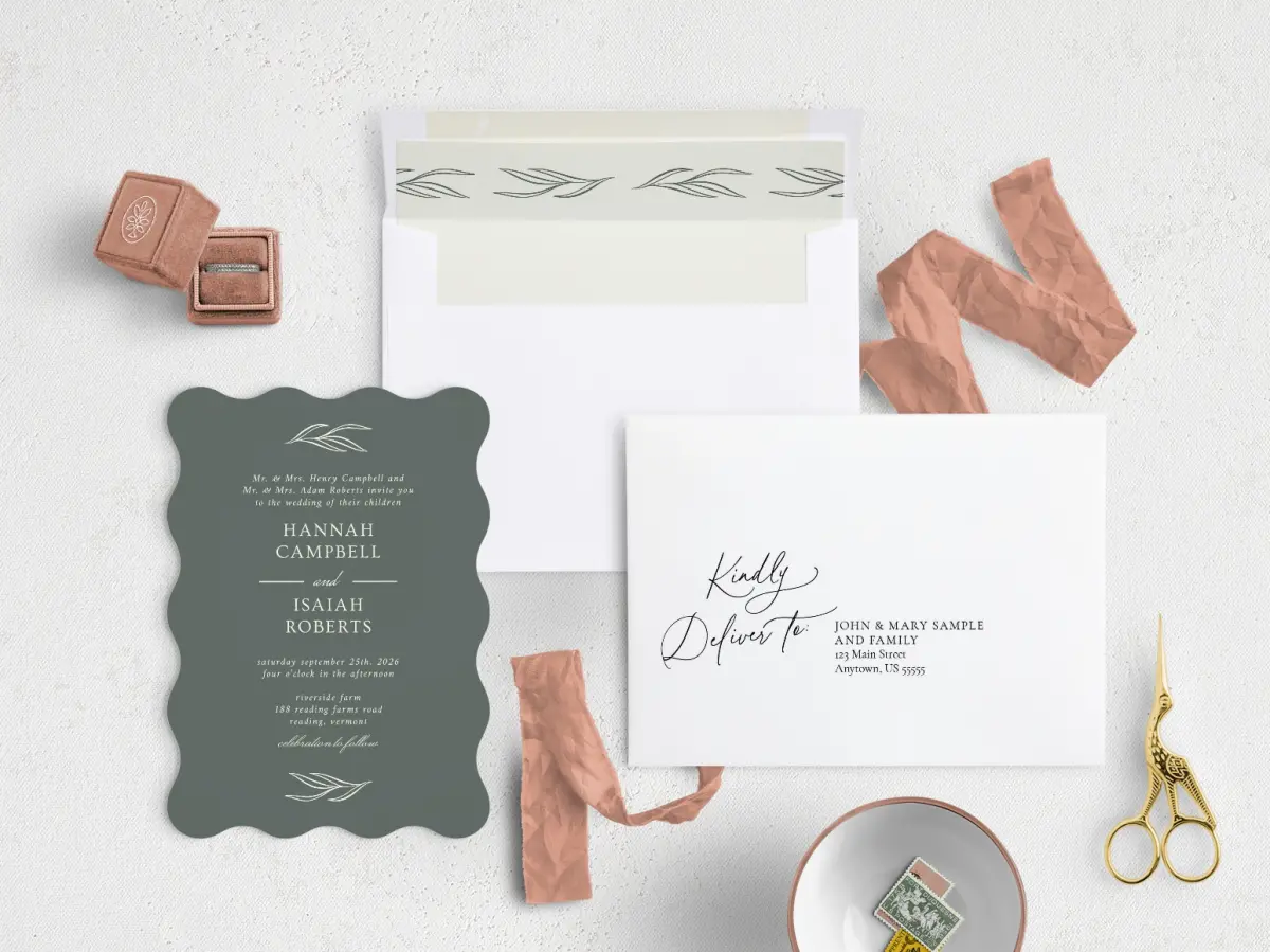 Front with Envelope Liner