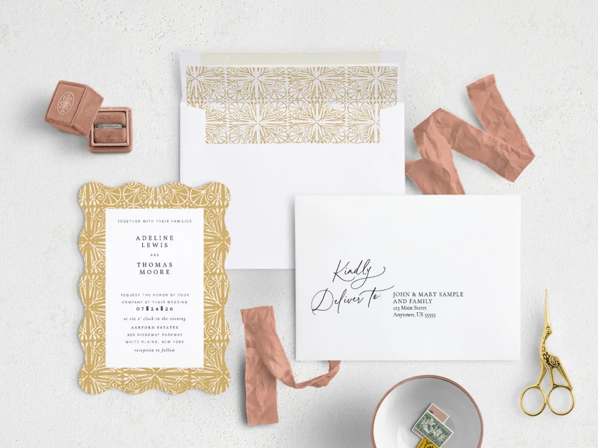 Front with Envelope Liner
