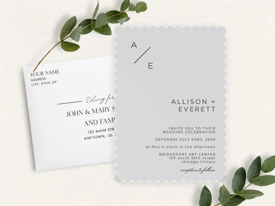 Front & Envelope