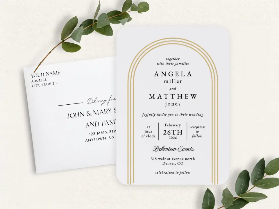 Front & Envelope