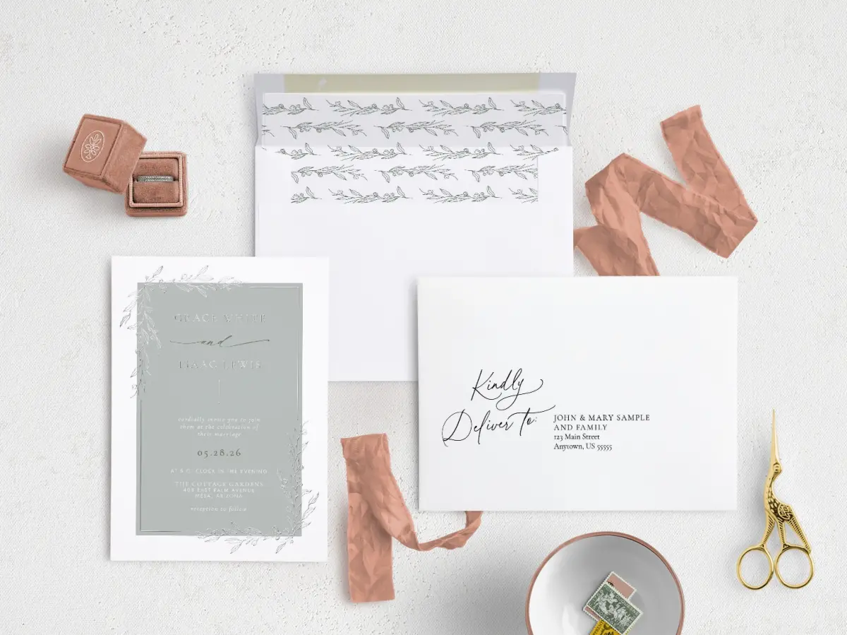 Front with Envelope Liner