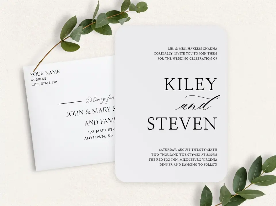 Front & Envelope