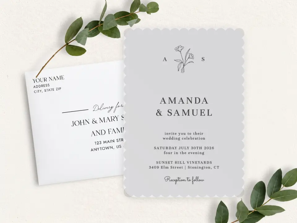 Front & Envelope
