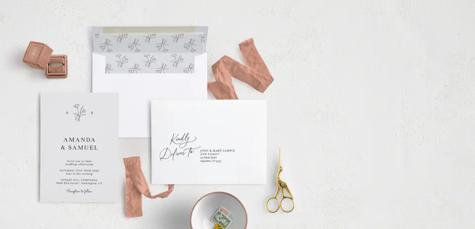 Front with Envelope Liner