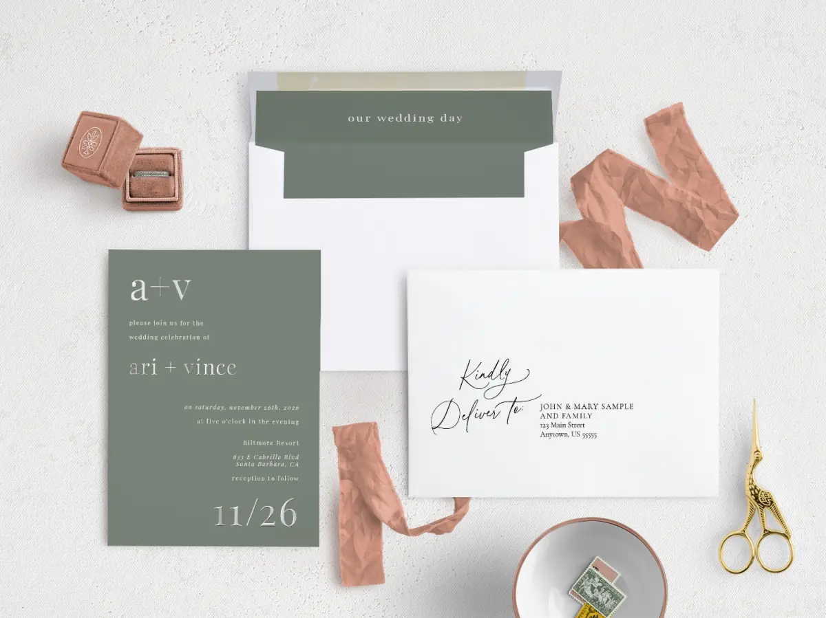 Front with Envelope Liner