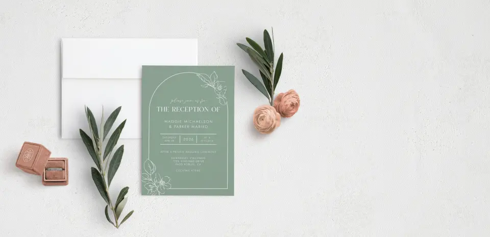 Front (no addressing on env)