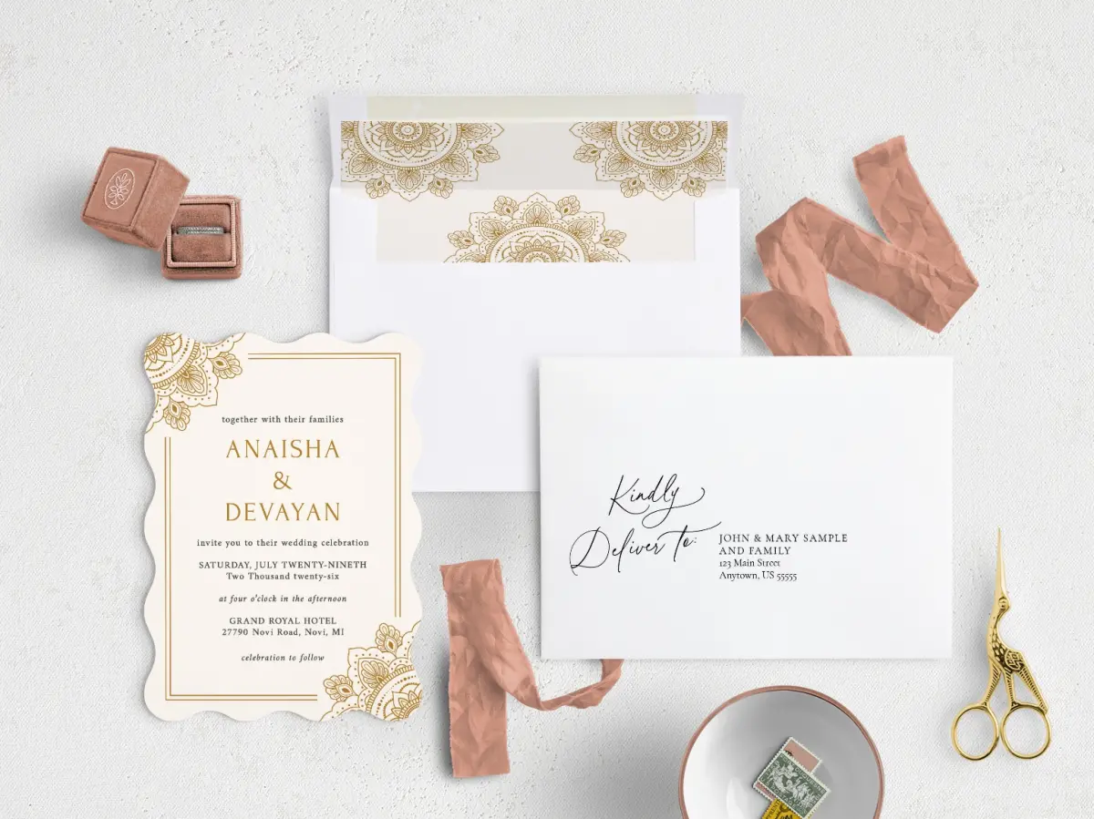Front with Envelope Liner