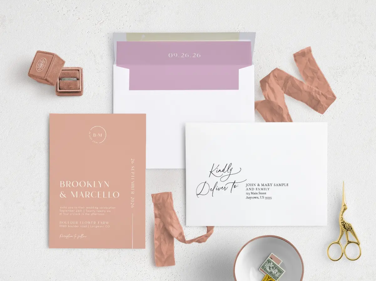 Front with Envelope Liner