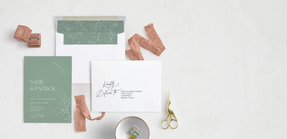Front with Envelope Liner