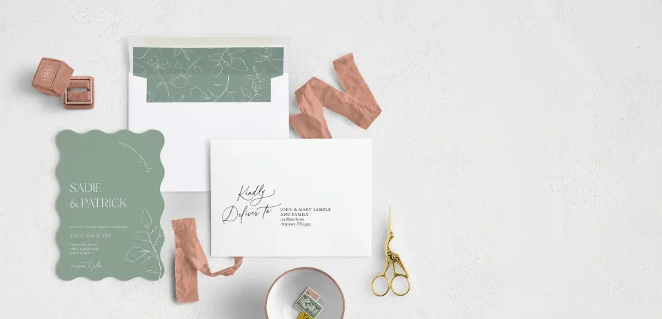Front with Envelope Liner