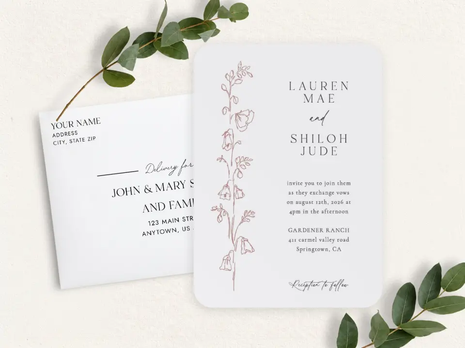 Front & Envelope