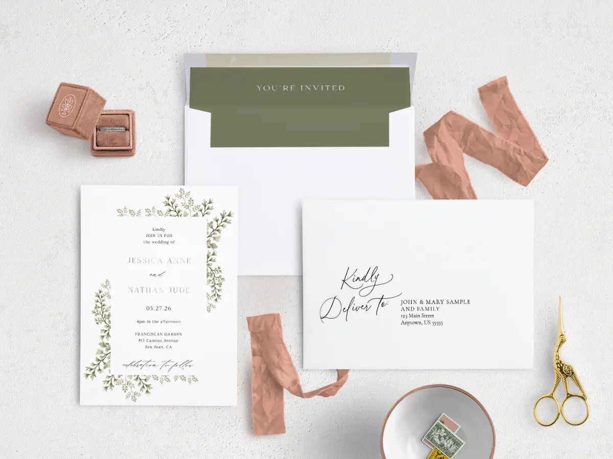 Front with Envelope Liner