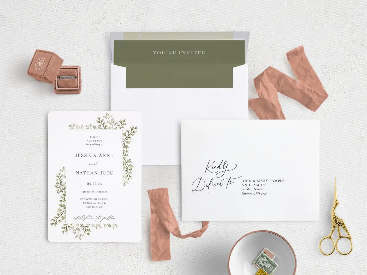 Front with Envelope Liner
