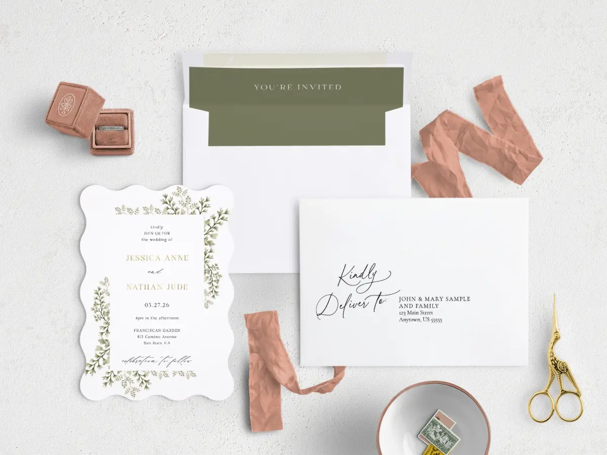 Front with Envelope Liner