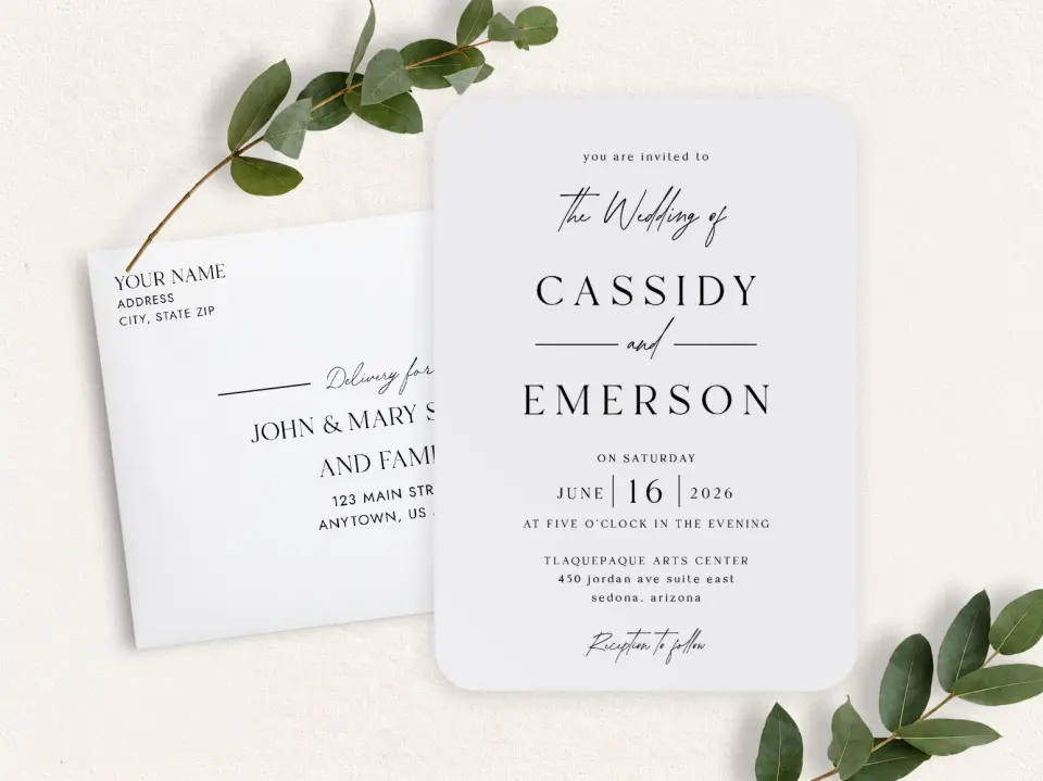 Front & Envelope