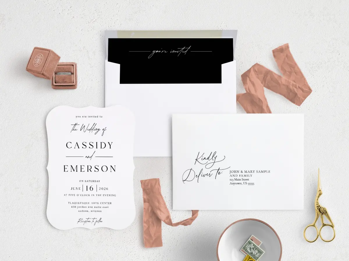 Front with Envelope Liner