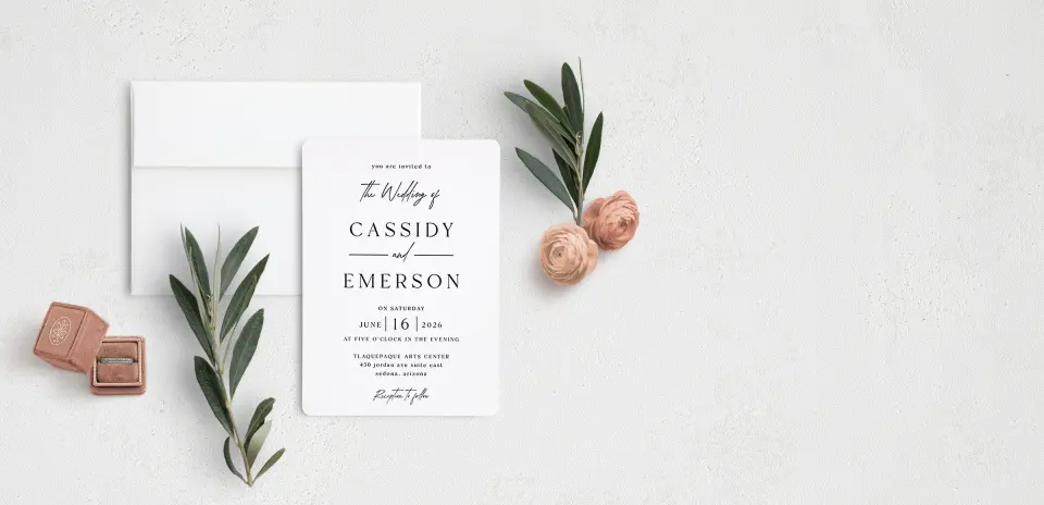 Front (no addressing on env)