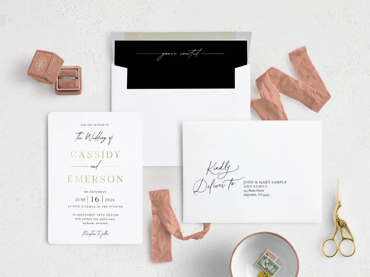 Front with Envelope Liner