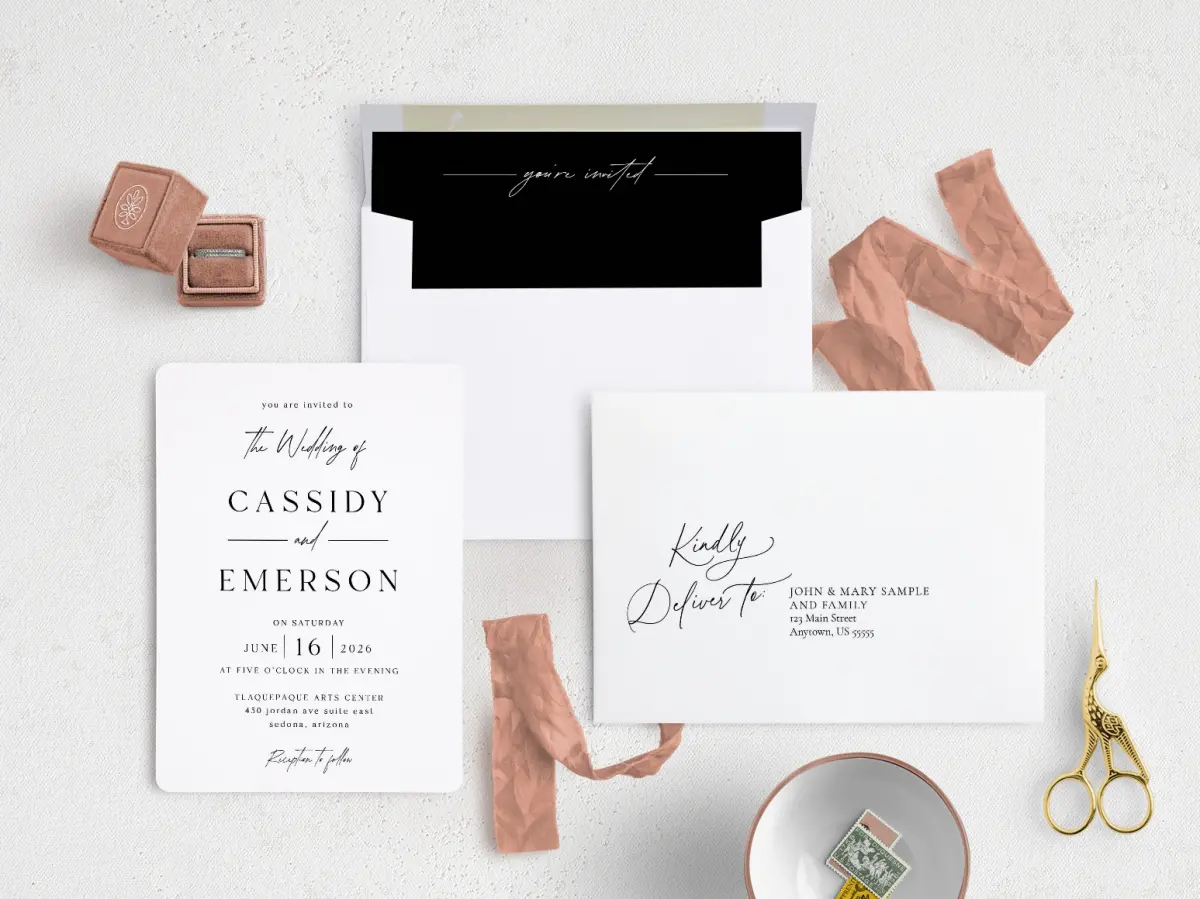 Front with Envelope Liner