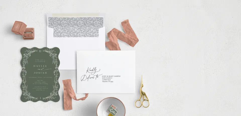 Front with Envelope Liner