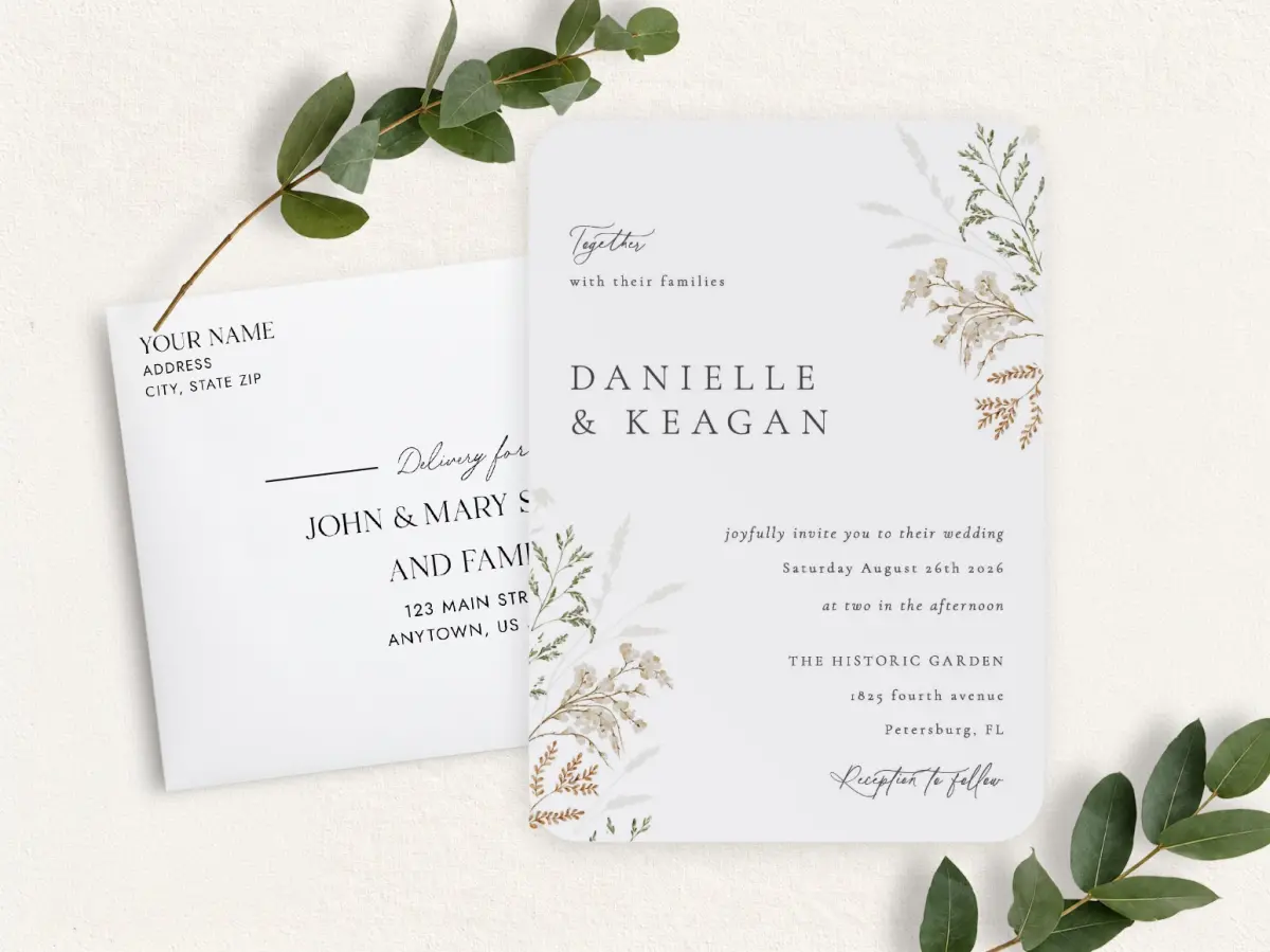 Front & Envelope