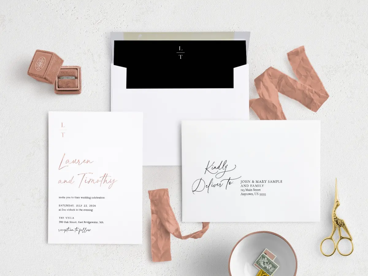 Front with Envelope Liner