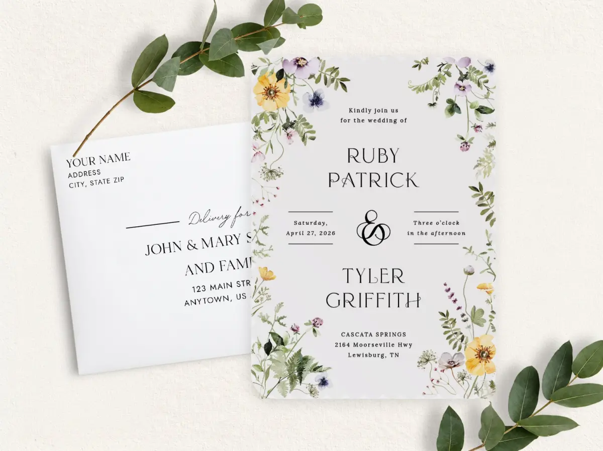 Front & Envelope