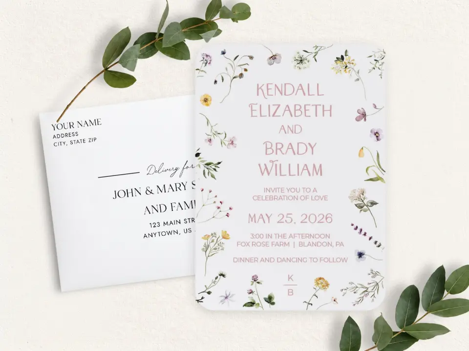 Front & Envelope