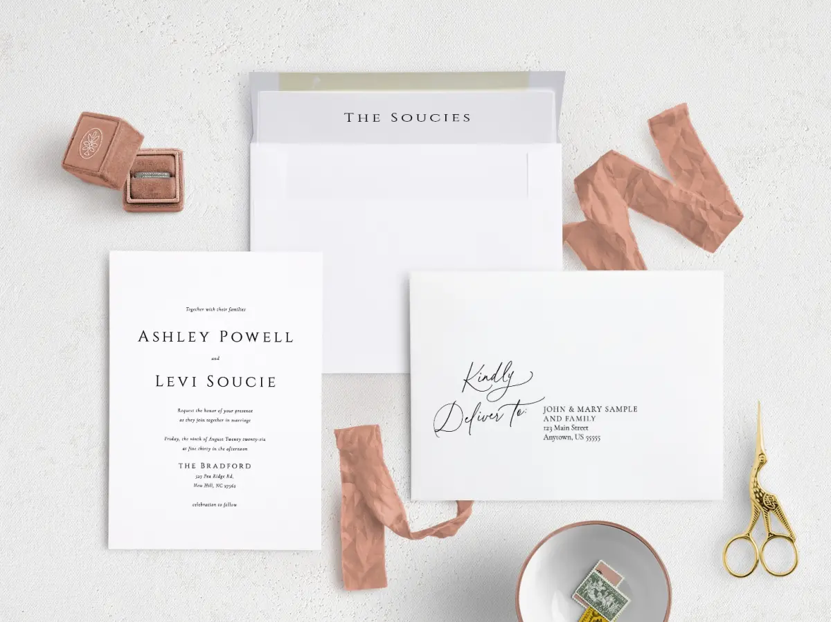 Front with Envelope Liner