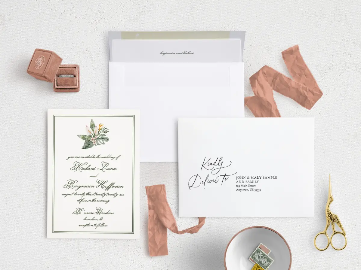 Front with Envelope Liner