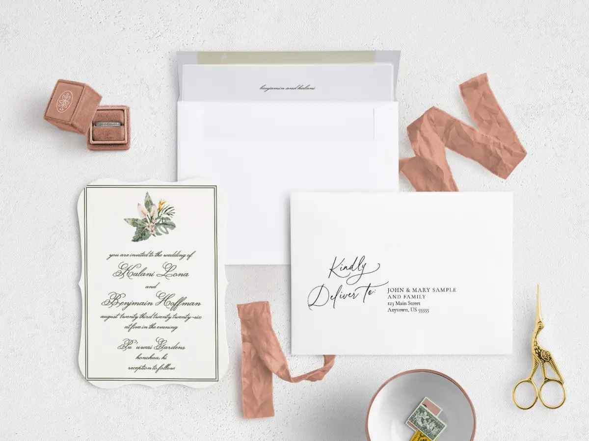 Front with Envelope Liner