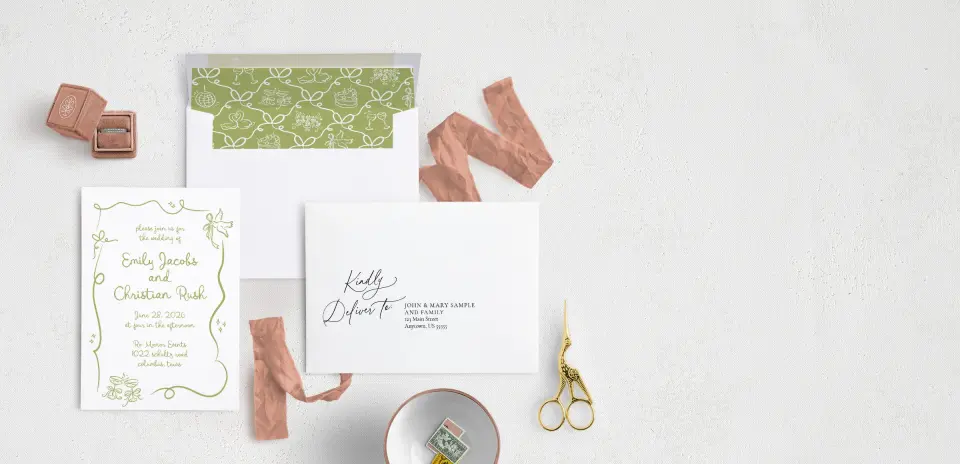 Front with Envelope Liner