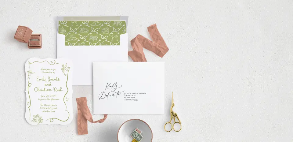 Front with Envelope Liner