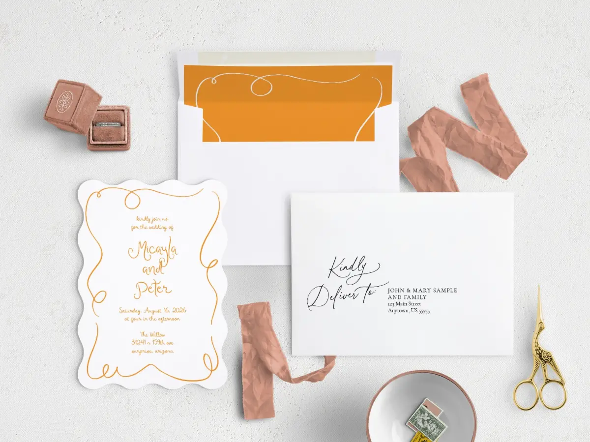 Front with Envelope Liner
