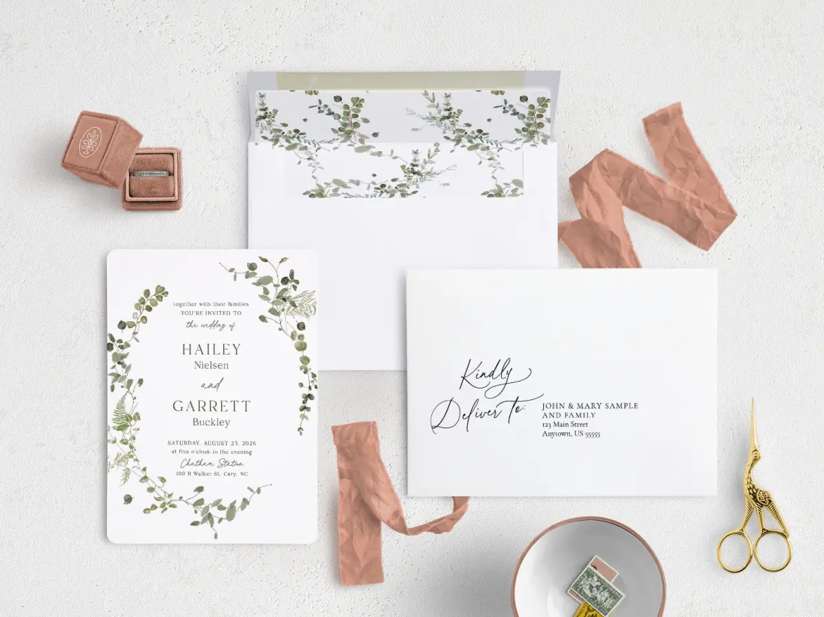 Front with Envelope Liner