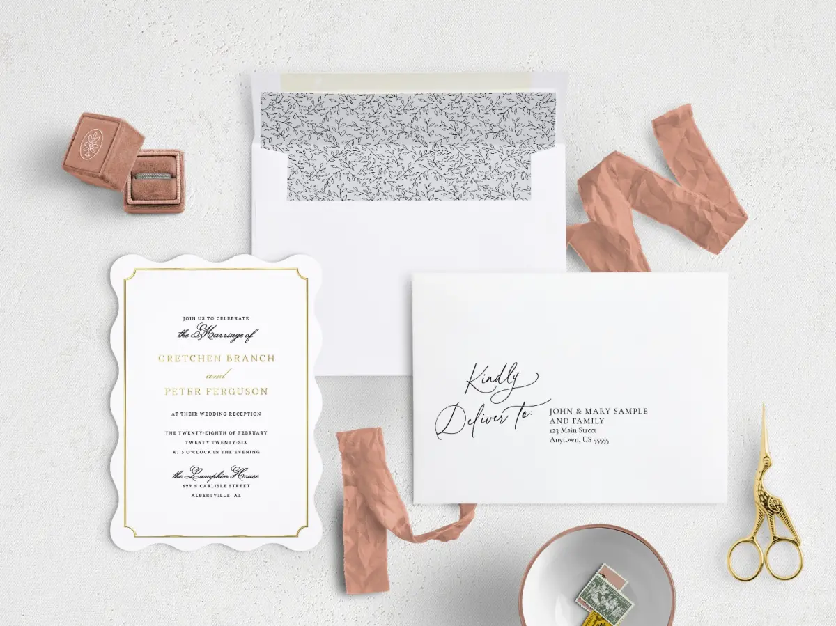 Front with Envelope Liner
