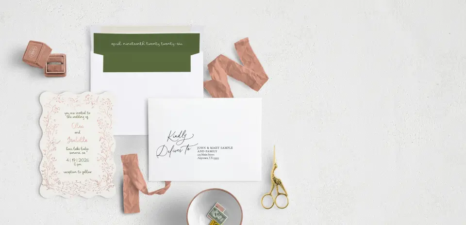 Front with Envelope Liner
